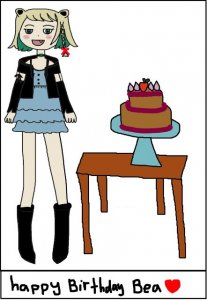 Rating: Safe / Score: 0 / Tags: beatani birthday cake happy_birthday / User: Tach