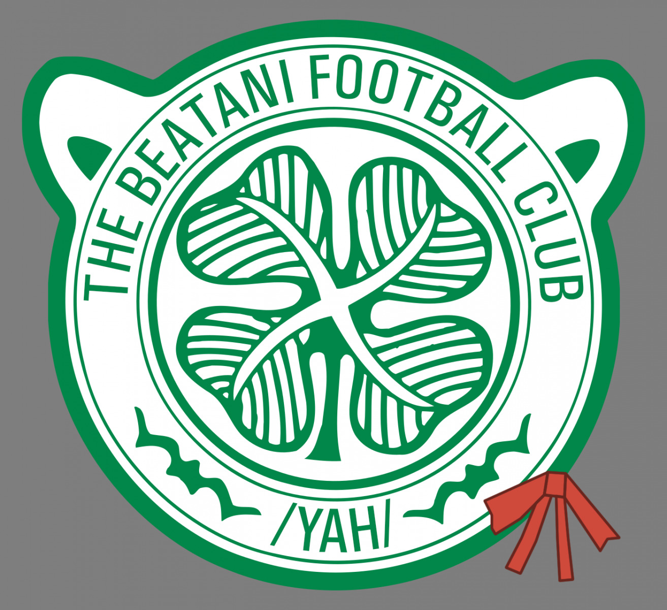 beatani clover divegrass football logo soccer yah