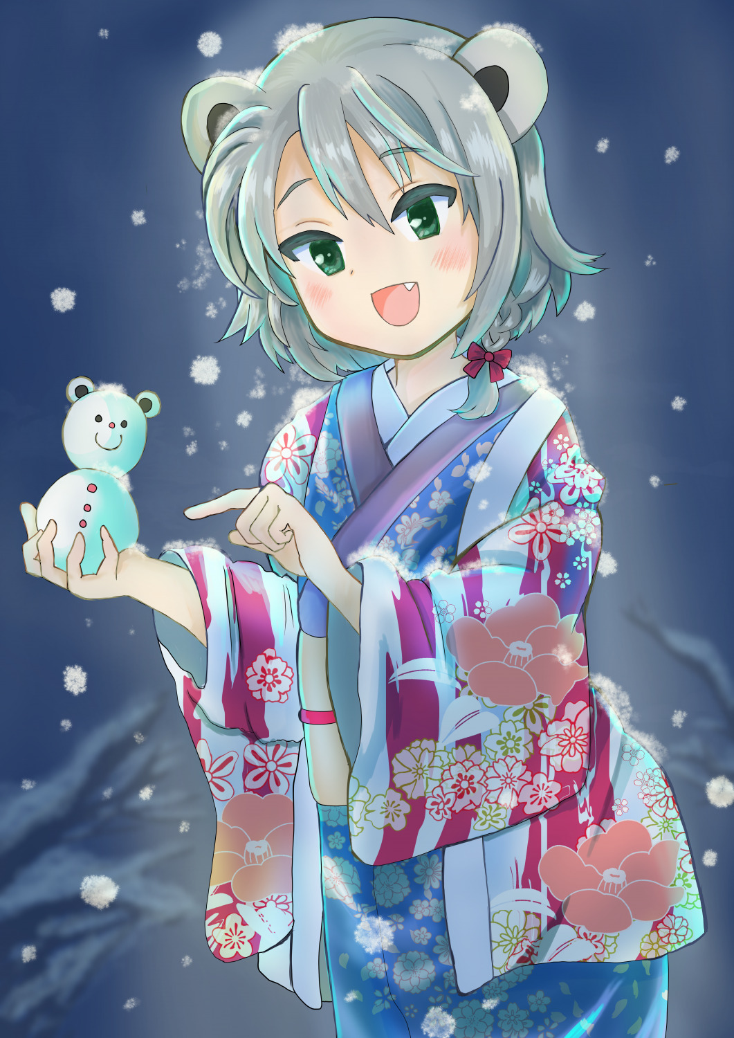 beatani cold japanese_clothes snow winter
