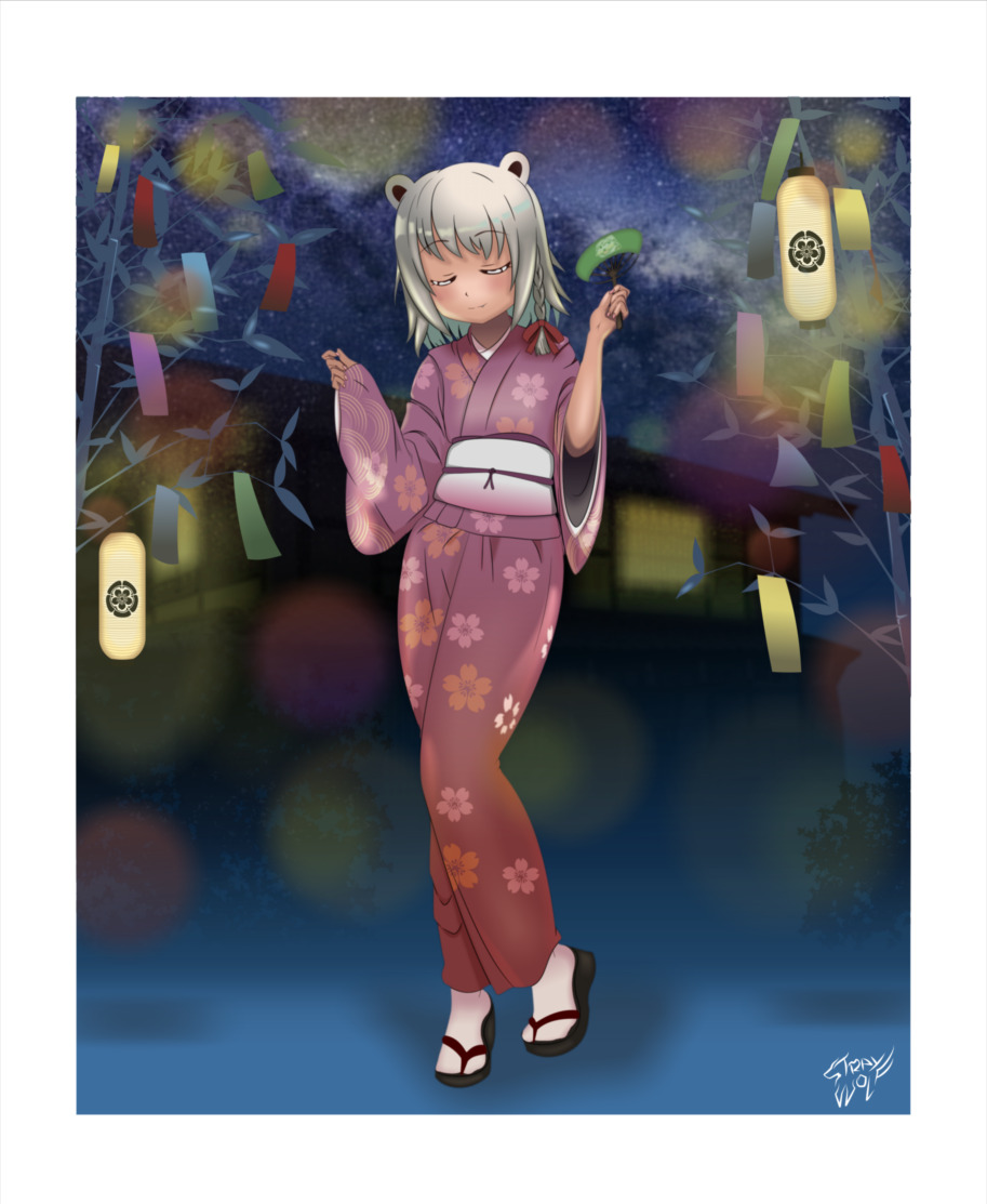 beatani straywolf tanabata yukata